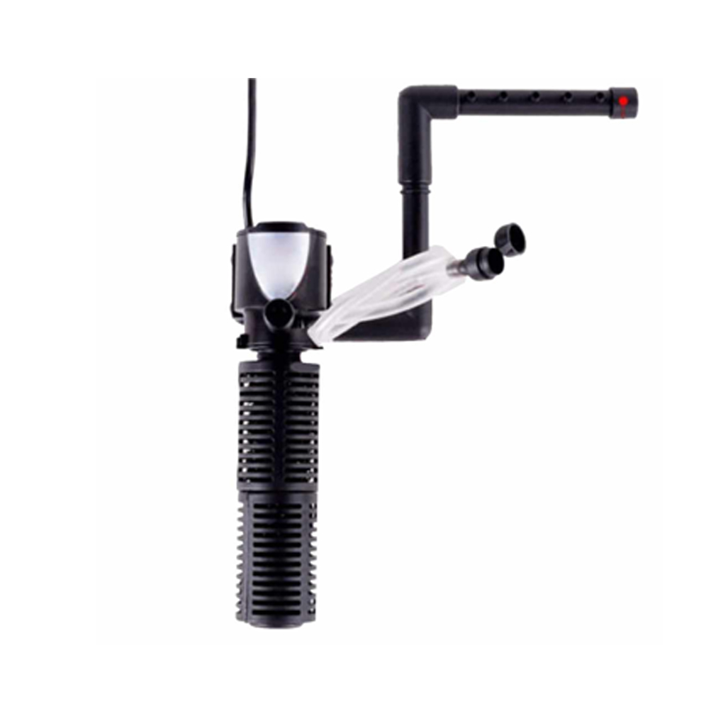 Fish Tank Filter Pump - 3 in 1 ポータブル静音水槽内部フィルター酸素供給水中ポンプ