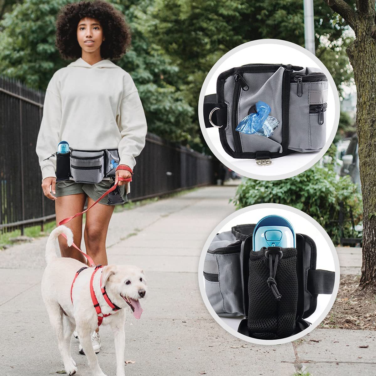 トレーニング用の屋外ドッグトリートバッグ,大容量のペットトレ - Pet Supplies Rewards のレビューと価格