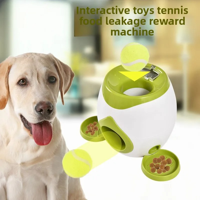 2 in 1犬用インタラクティブトイ自動テニスボールランチャ - Pet Supplies Rewards のレビューと価格
