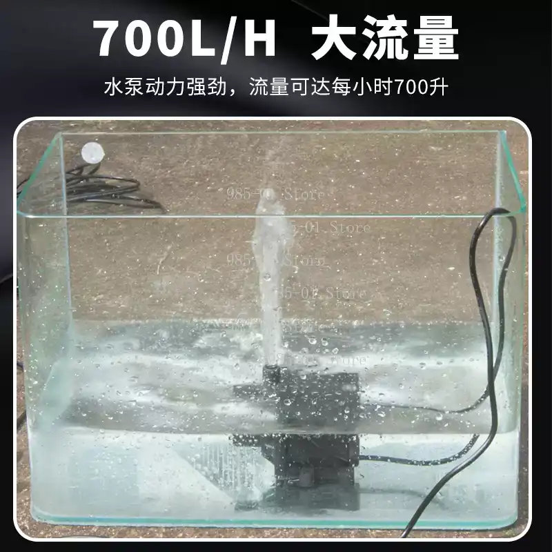 20W ソーラーウォーターポンプ循環式魚池フィルター酸素供給 - Fish Tank Filter Pump のレビューと価格