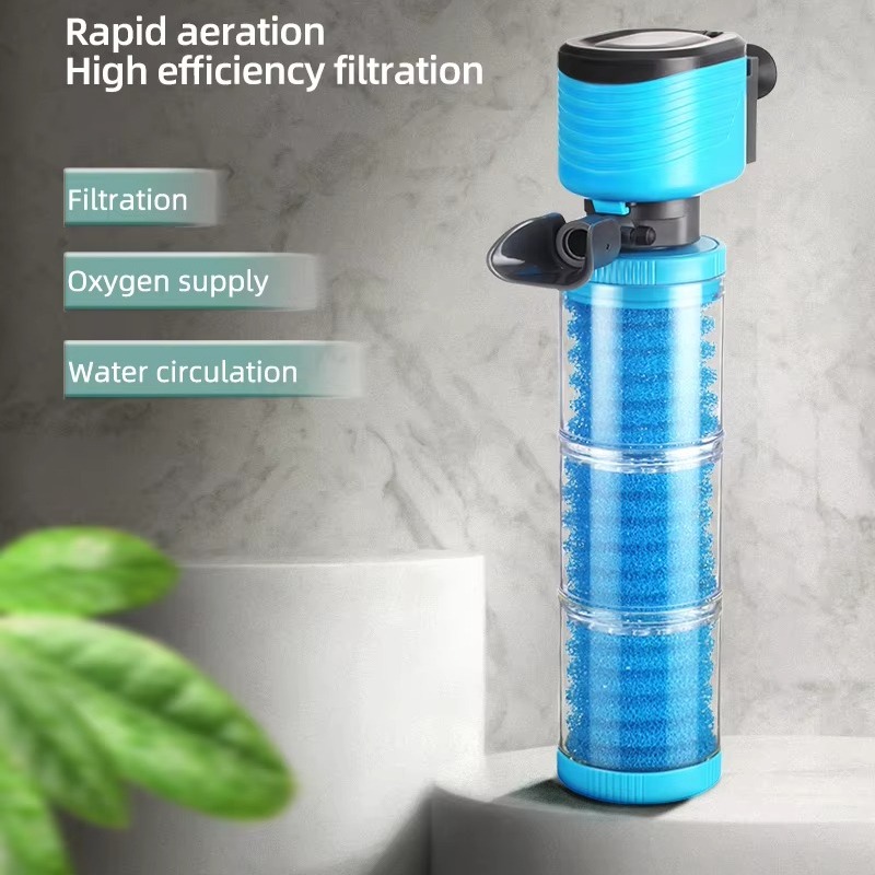 水中フィルター装置 静音循環水ポンプ 小型水槽 カメ用フィル - Fish Tank Filter Pump のレビューと価格