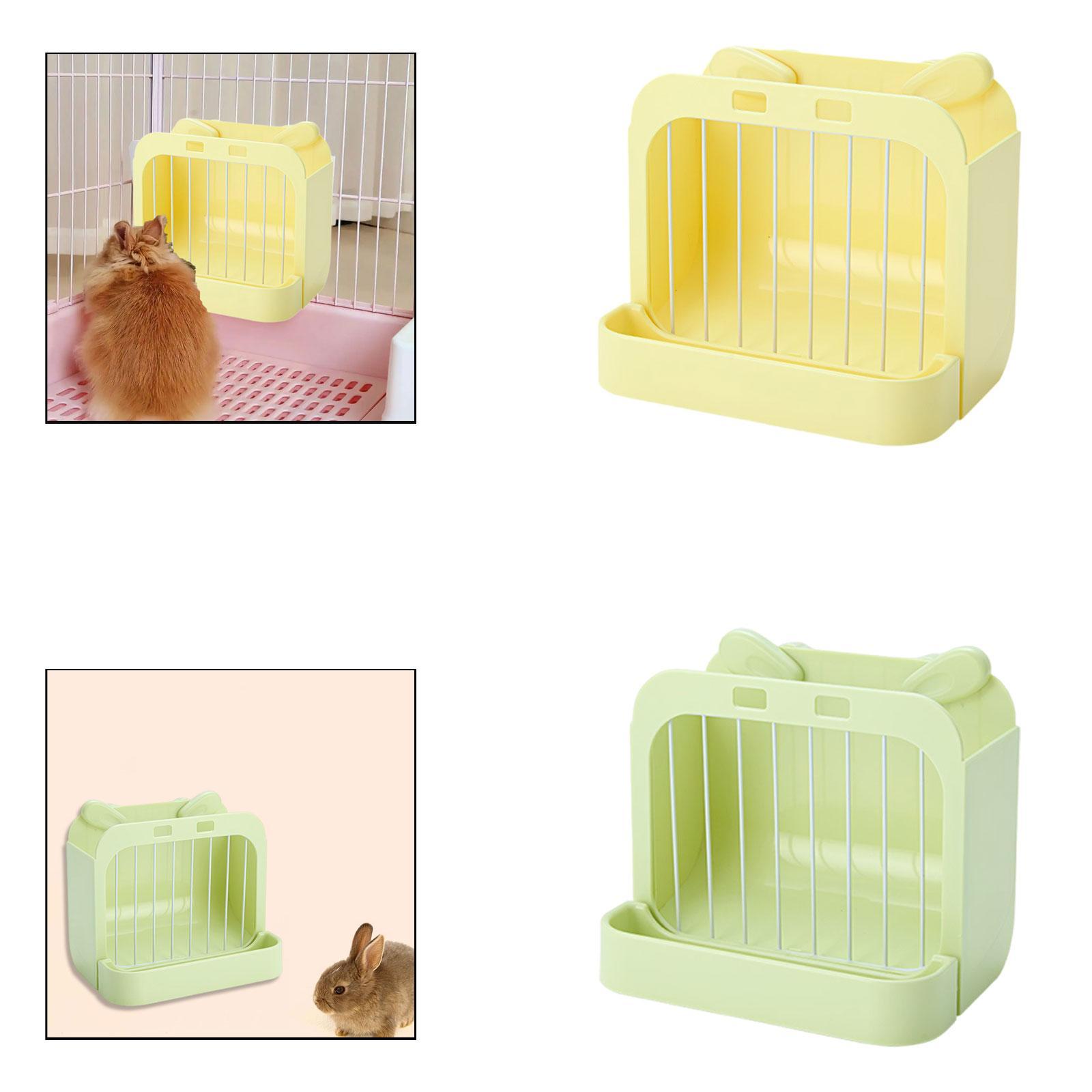 ウサギ用干し草フィーダーラック ABSプラスチック製マネージ - Rabbit Pellet Feeder のレビューと価格