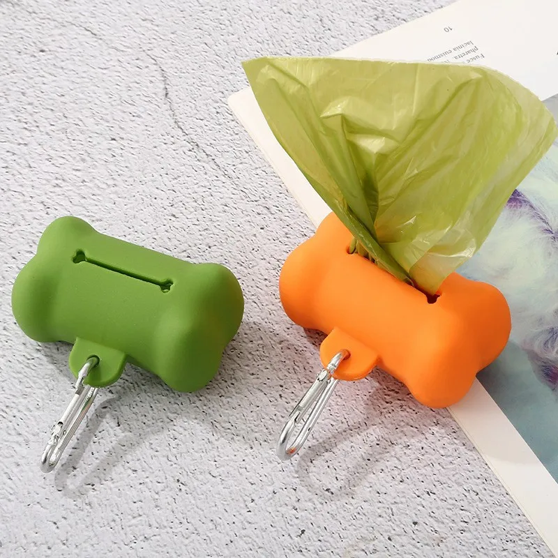 犬の糞袋ディスペンサー付き骨型ゴミ袋オーガナイザーボックス、 - Poop Bag Dispenser のレビューと価格