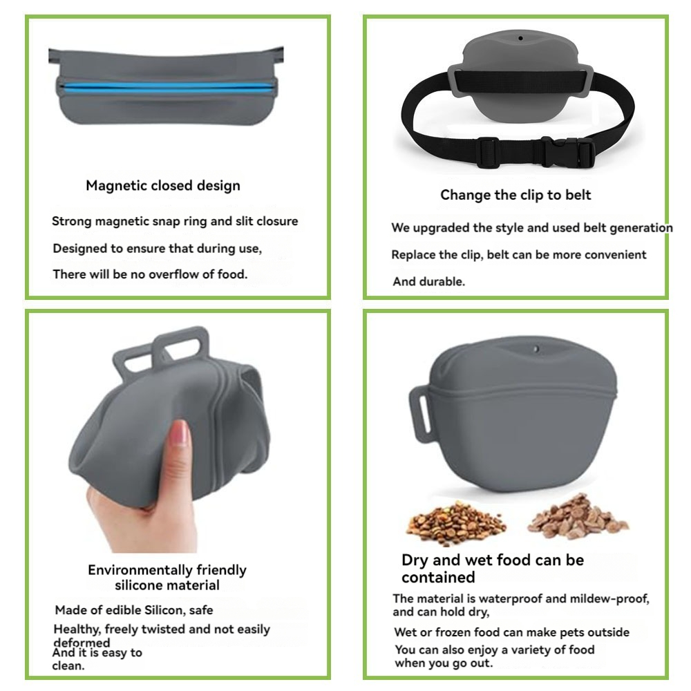 ペット用品シリコン製犬用おやつバッグ、携帯用ドッグトレーニン - Pet Supplies Rewards のレビューと価格