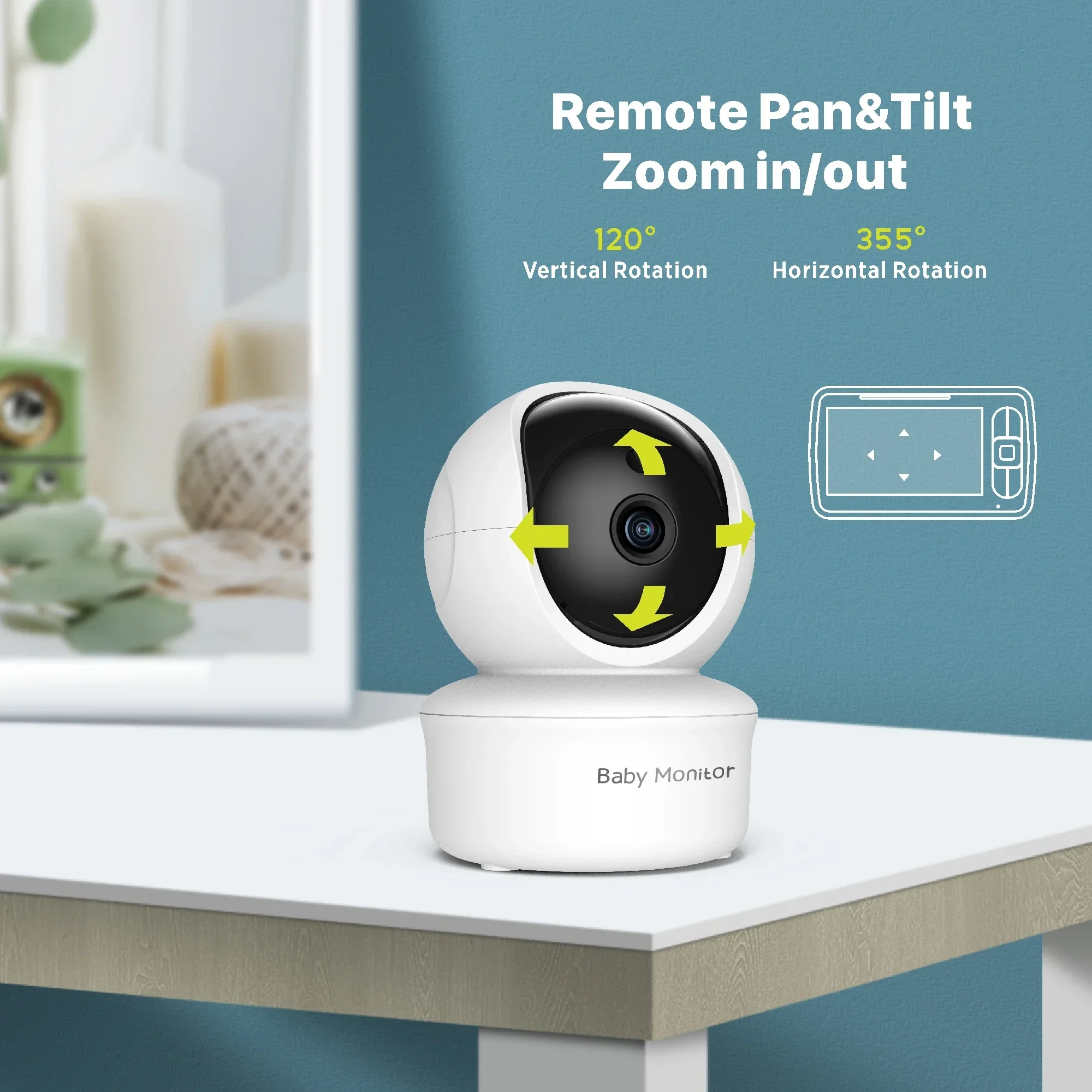 スマートカメラ 2.4 グラムワイヤレス IR ナイトビジョ - Pet Supplies Uk のレビューと価格
