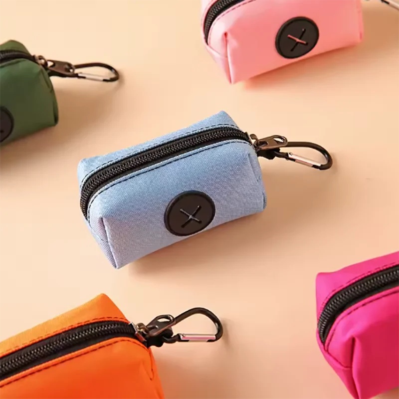 ホットキャンバス犬用うんち袋ホルダー、カラビナクリップ付き屋 - Poop Bag Dispenser のレビューと価格
