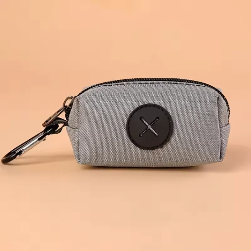 ホットキャンバス犬用うんち袋ホルダー、カラビナクリップ付き屋 - Poop Bag Dispenser のレビューと価格