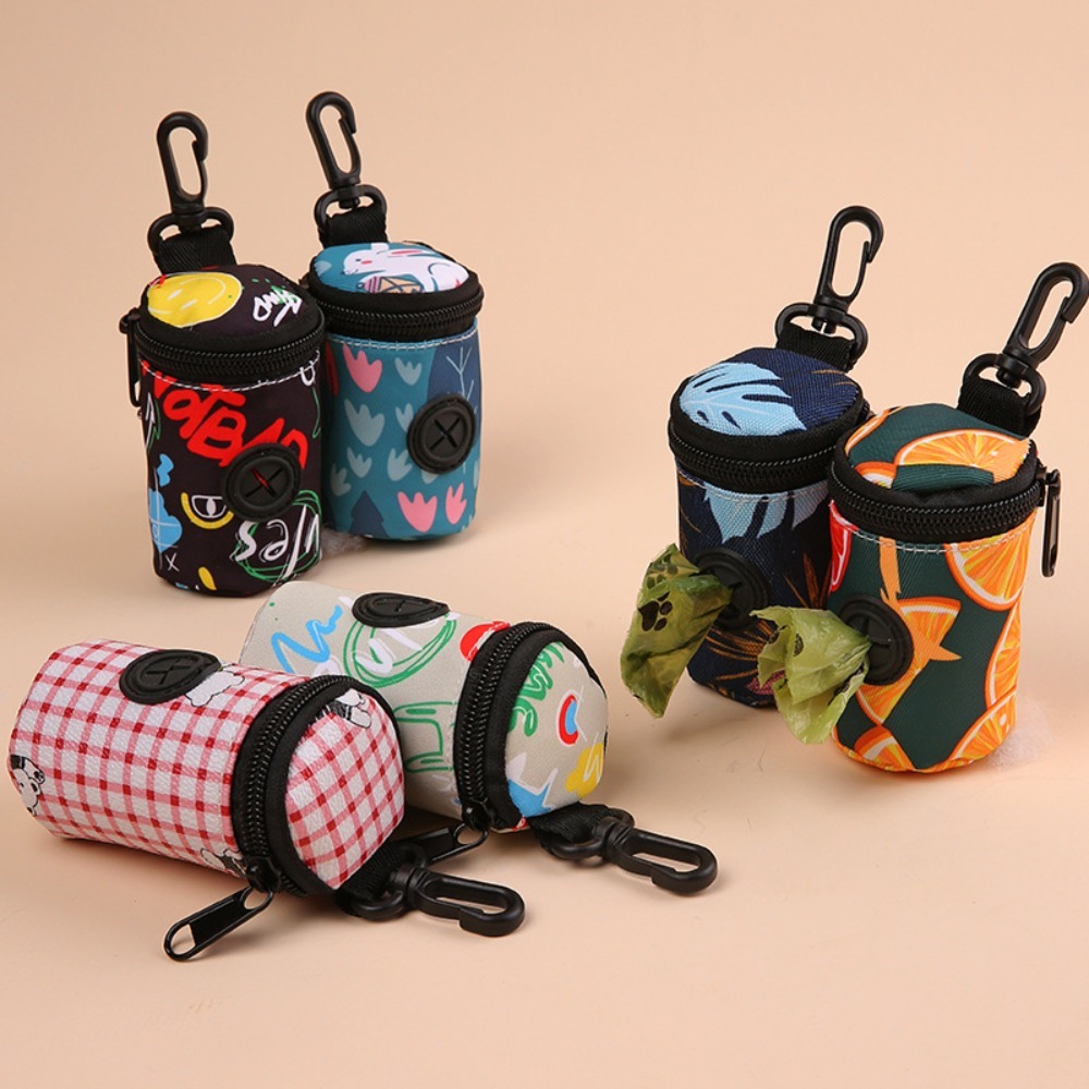 吊り下げ式犬用うんち袋ディスペンサー、ジッパー付き携帯用ゴミ - Poop Bag Dispenser のレビューと価格