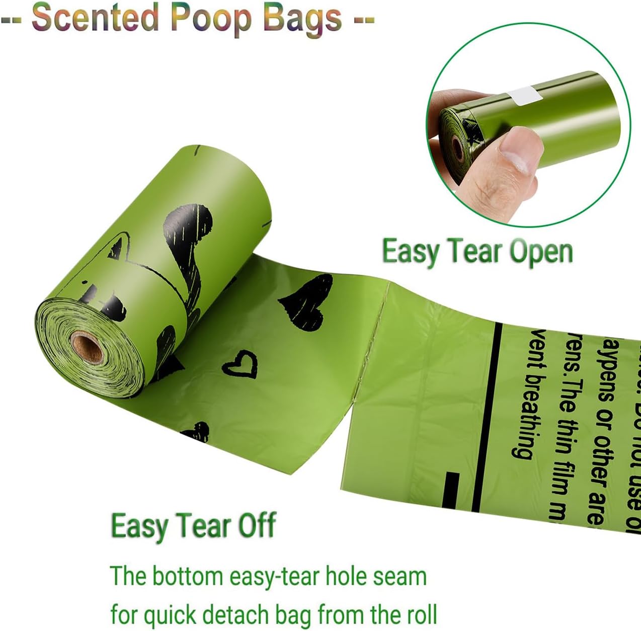 ペット用生分解性ゴミ袋 犬の糞袋 大量 バイオベース 香り付 - Poop Bag Dispenser のレビューと価格