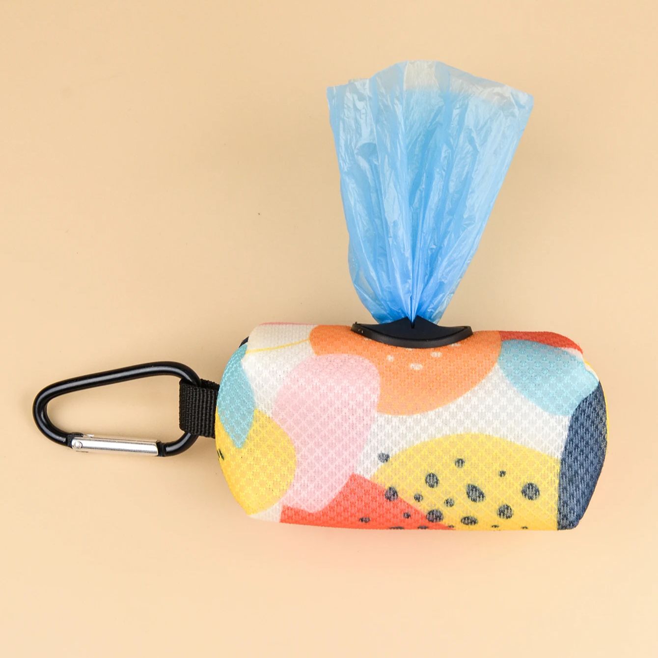抽象的なデザイナー柄のかわいいペット用うんち袋ホルダーディス - Poop Bag Dispenser のレビューと価格